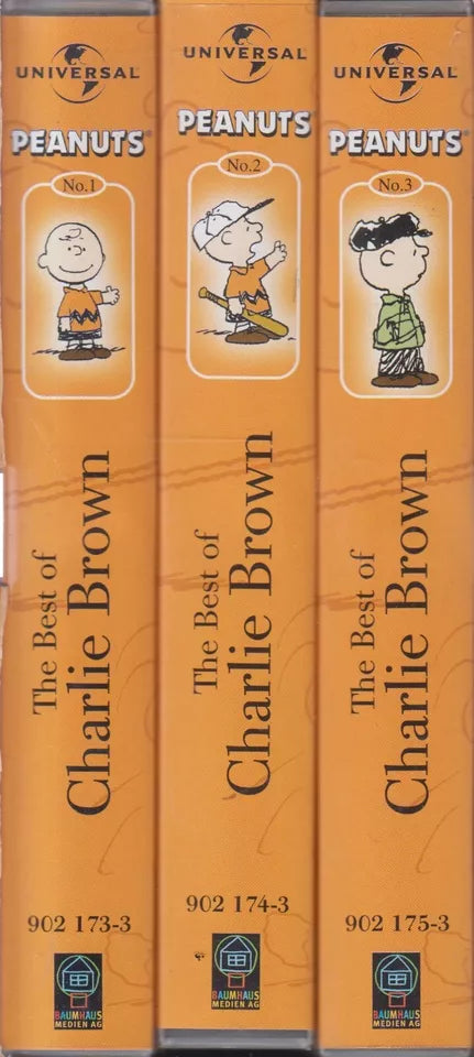 Peanuts: The Best of Charlie Brown (3xVHS - 2000 - DE)