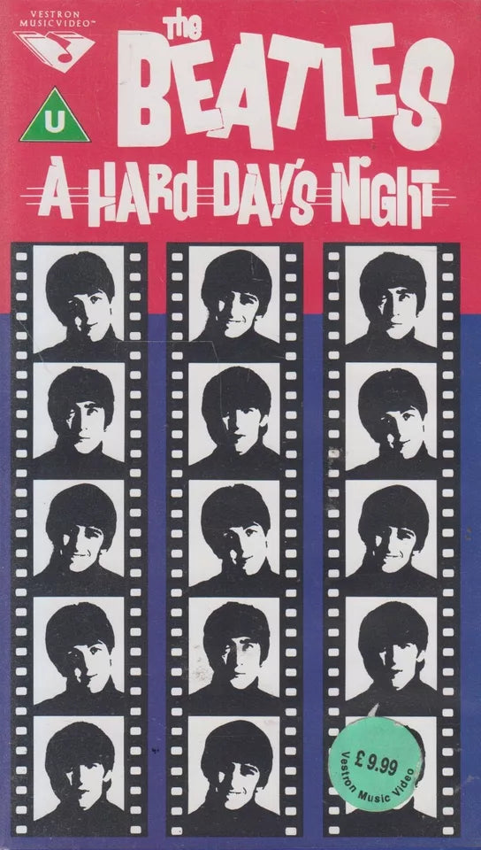 Les Beatles : Une dure journée de nuit (VHS - Royaume-Uni / Allemagne)