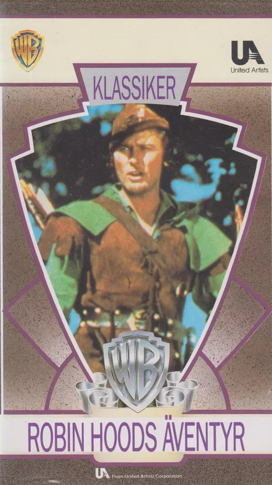 Robin Hoods Äventyr (VHS - 1990 - SE)