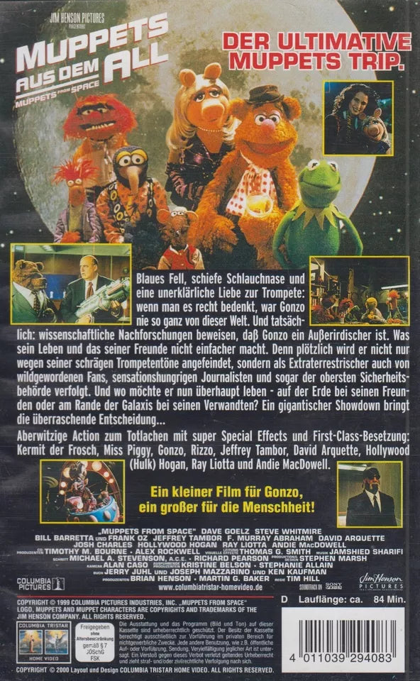 Muppets from Space (VHS - 2000 - DE)