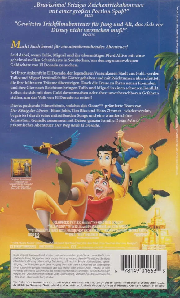 Der Weg nach El Dorado (VHS - 2001 - DE)