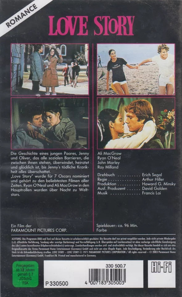 Love Story (VHS - 2003 - DE)