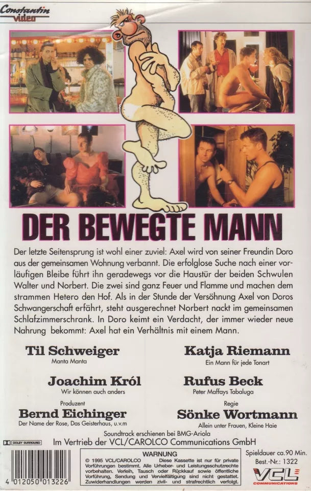 The Moving Man (VHS - 1995 - DE)