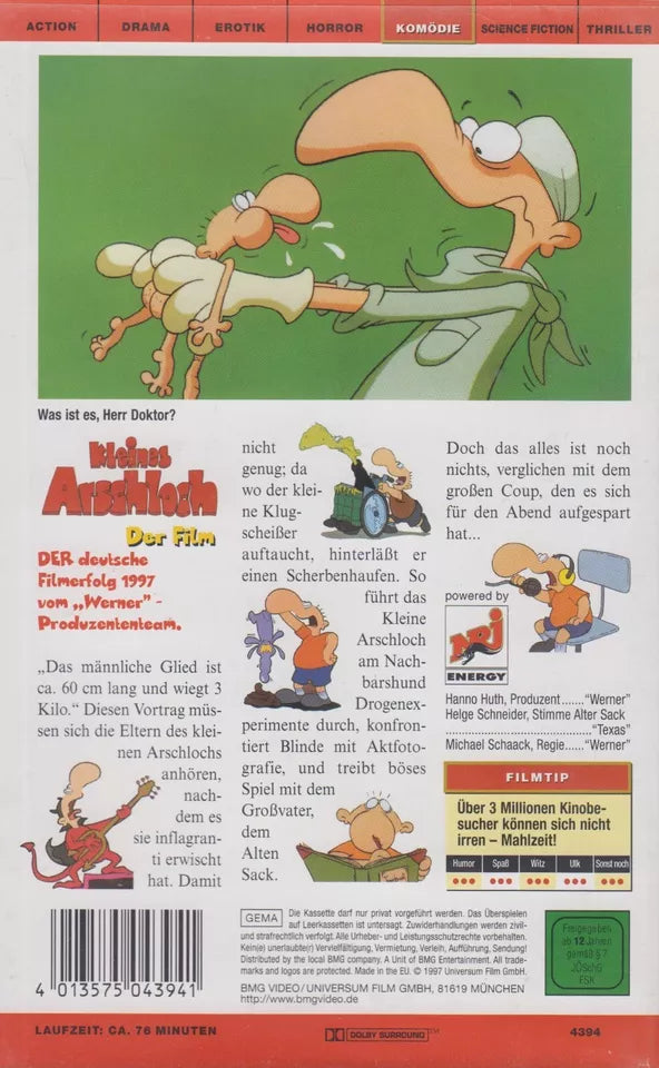 Kleines Arschloch - Der Film (VHS - 1997 - DE)
