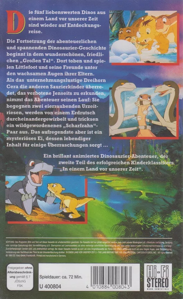 The Land Before Time 2 (VHS - 1995 - DE)
