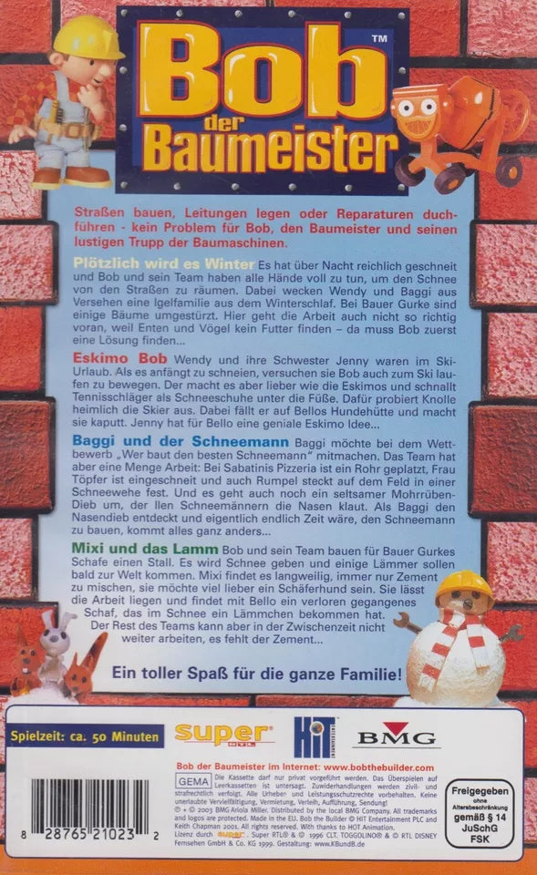 Bob der Baumeister: Winterzeit mit Bob (VHS - 2003 - DE)