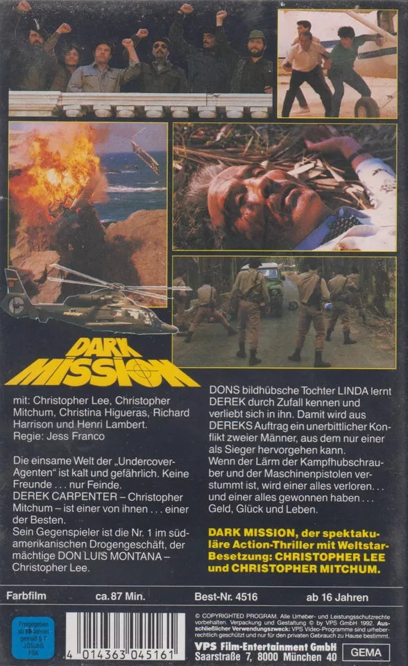 Mission sombre (VHS - 1992 - DE)