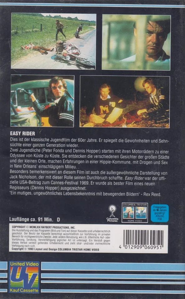 Easy Rider (VHS - 1993 - DE)