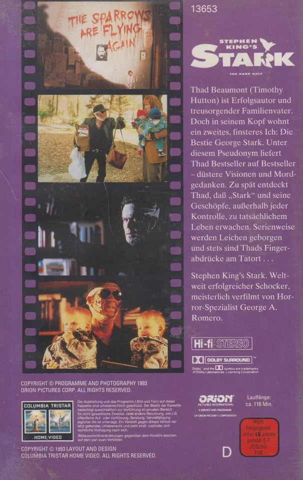 Stephen King's Stark (VHS - 1993 - DE)