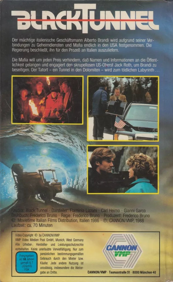 Black Tunnel (VHS - 1988 - DE)
