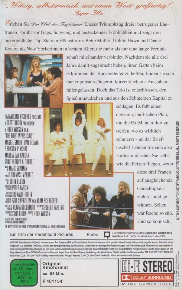 Der Club der Teufelinnen (VHS - 1997 - DE)