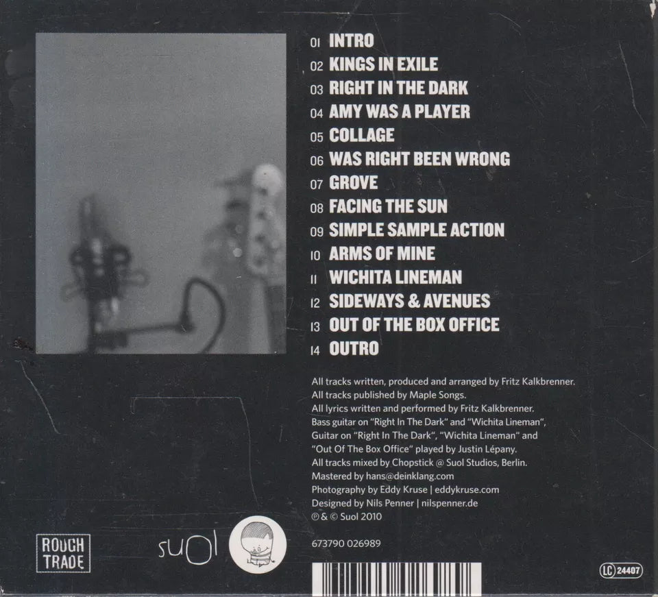 Fritz Kalkbrenner - Here Today Gone Tomorrow (CD - 2010 - DE)