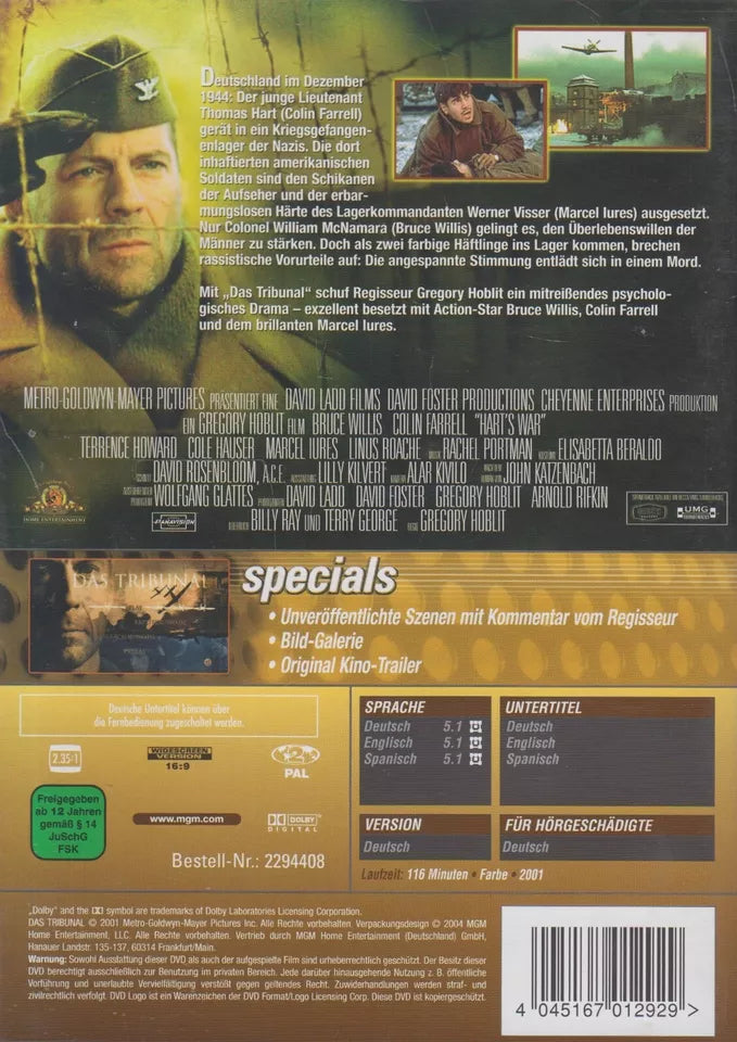 The Tribunal (DVD - 2004 - DE)