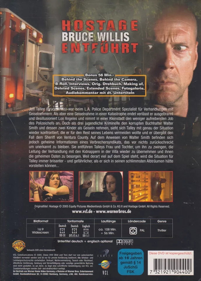 Hostage - Kidnapped (2xDVD - 2005 - DE)