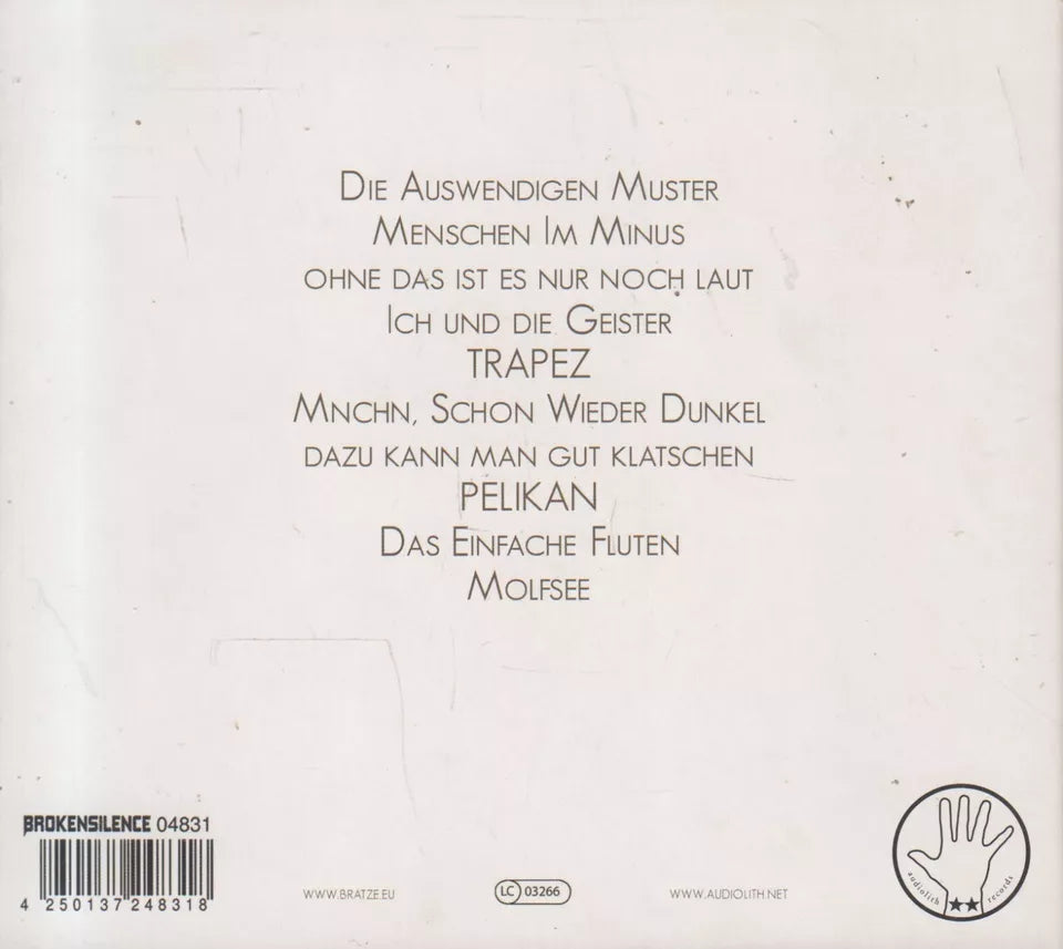 Bratze - Correction Downwards & The Necessity of Translation (CD - 2010 - DE)