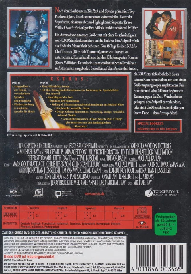 Armageddon - Le Jugement Dernier (2xDVD - 2002 - DE)