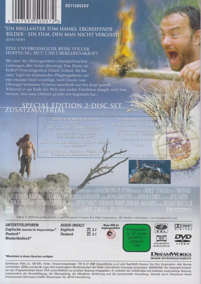 Cast Away - Verschollen (2xDVD - 2006 - DE)