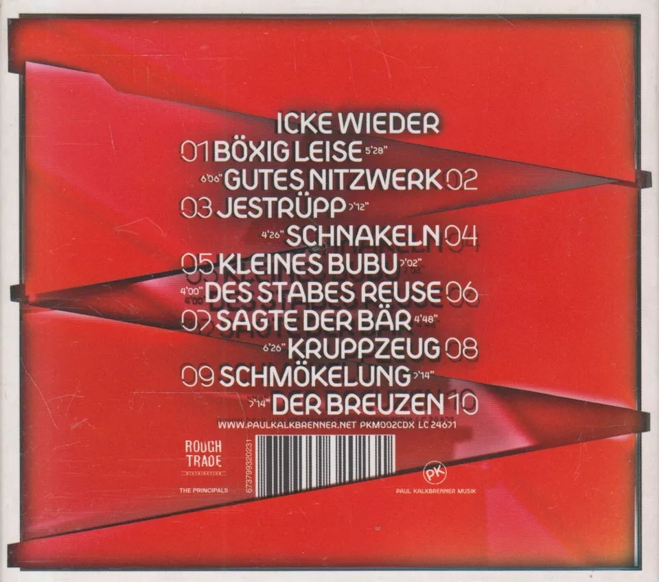 Paul Kalkbrenner - Icke Wieder (CD - 2011 - DE)