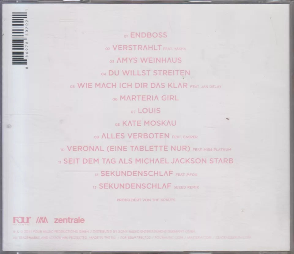 Marteria - Zum Glück In Die Zukunft (CD - 2011 - DE)