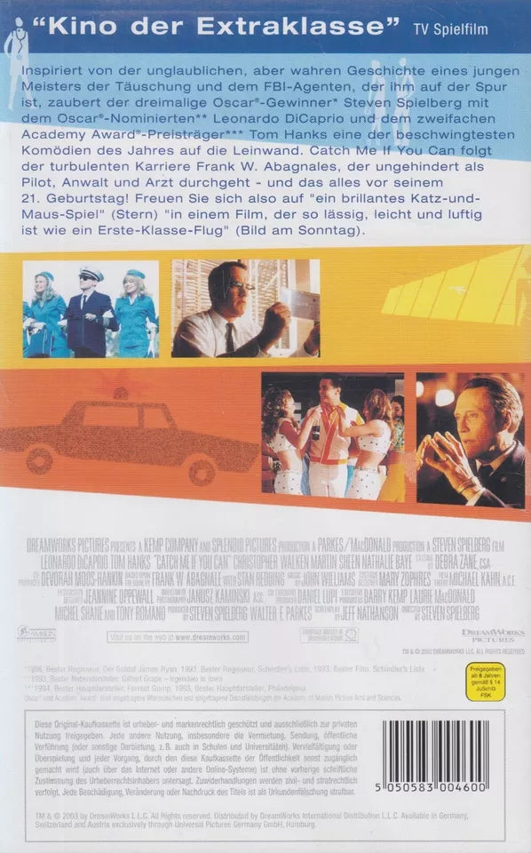 Catch Me If You Can (VHS - 2003 - DE)