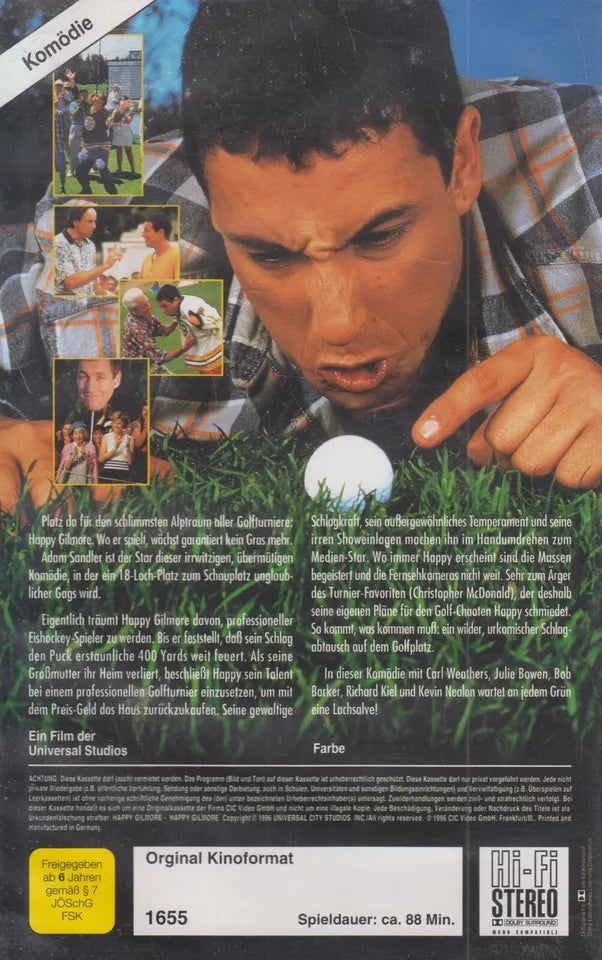 Happy Gilmore (VHS - 1996 - DE)
