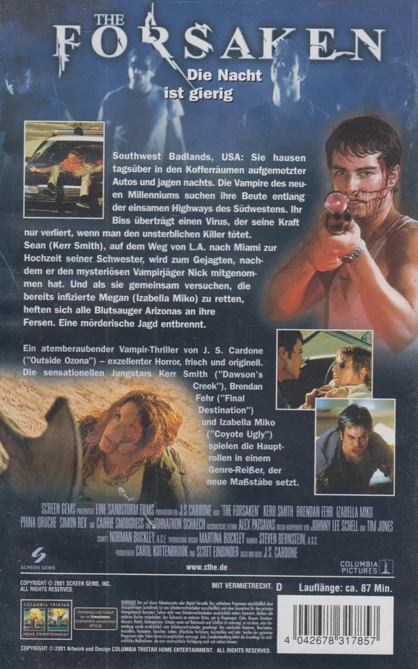 The Forsaken - The Night is Greedy (VHS - 2001 - DE)