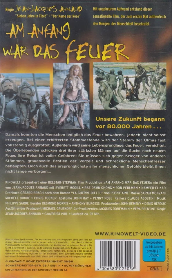 Am Anfang war das Feuer (VHS - DE)