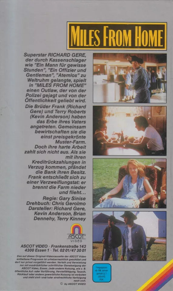 Miles From Home (VHS - DE)