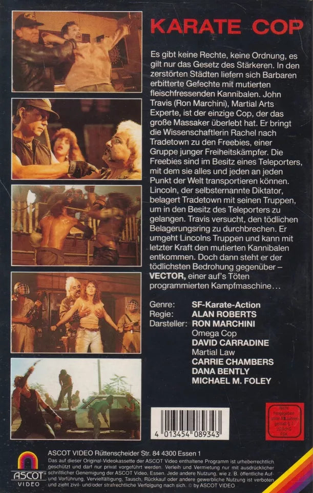 Karate Cop (VHS - DE)