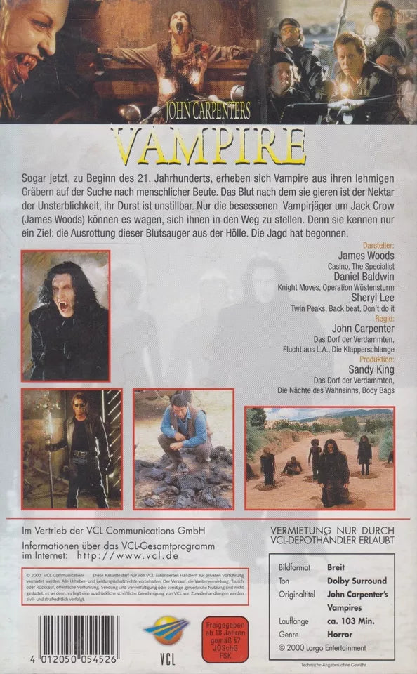 John Carpenter's Vampires (VHS - 2000 - DE)