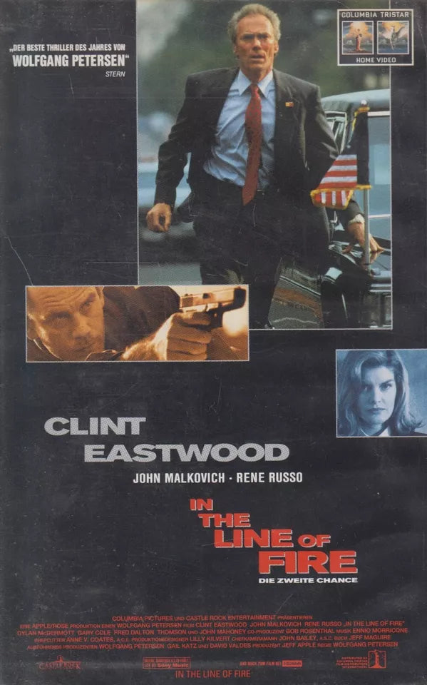 In The Line Of Fire - The Second Chance (VHS - 1994 - DE)