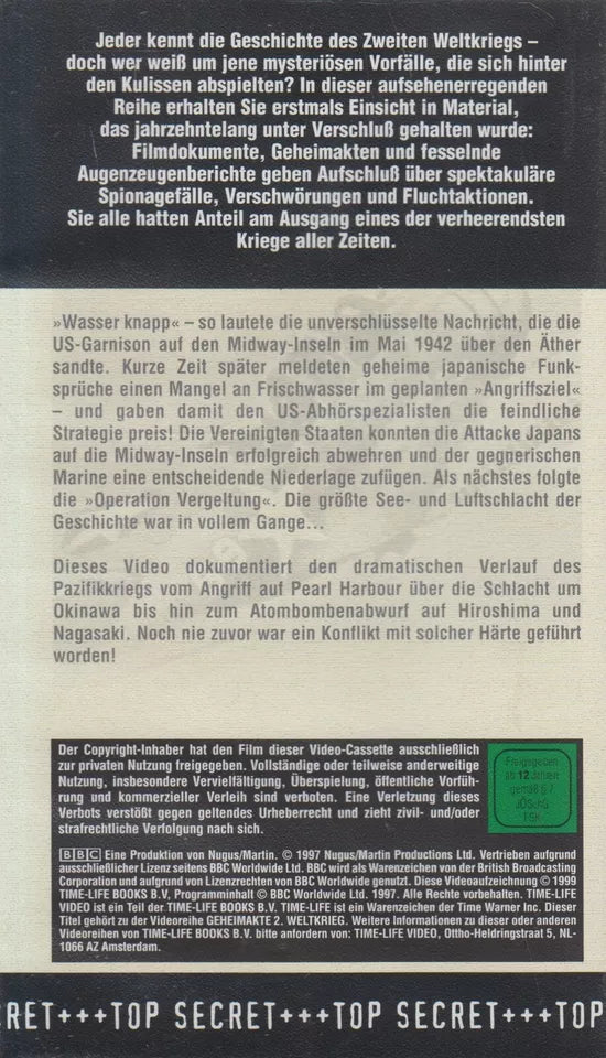 Geheimakte 2. Weltkrieg: Die größte See-und Luftschlacht der Geschichte (VHS - 1999 - DE)