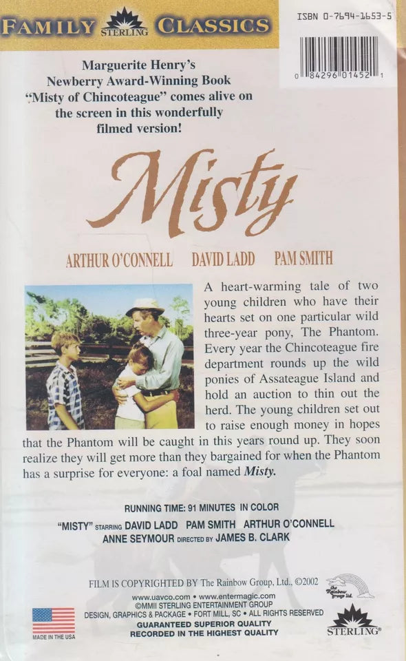 Misty (VHS - 2002 - États-Unis)