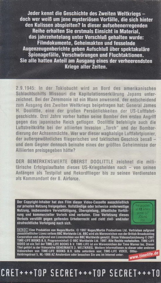 Geheimakte 2. Weltkrieg: Der bemerkenswerte Oberst Doolittle (VHS - 2001 - DE)