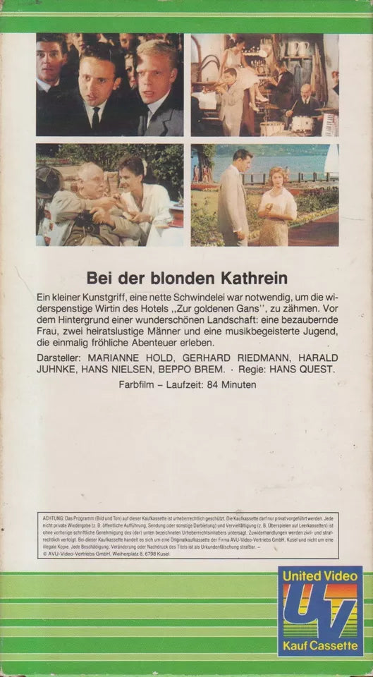 Bei der blonden Kathrein (VHS - DE)
