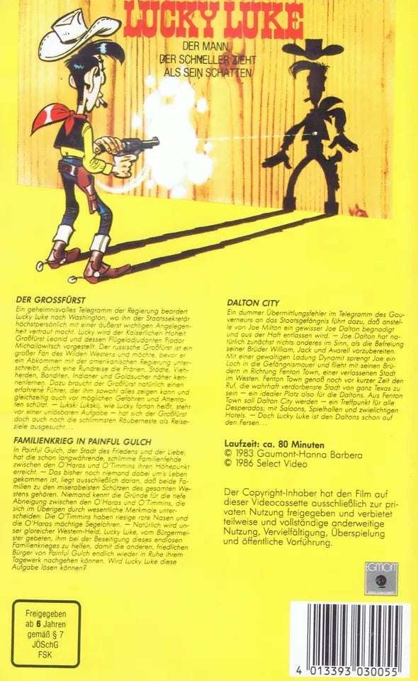 Lucky Luke: Dalton City (VHS - DE)
