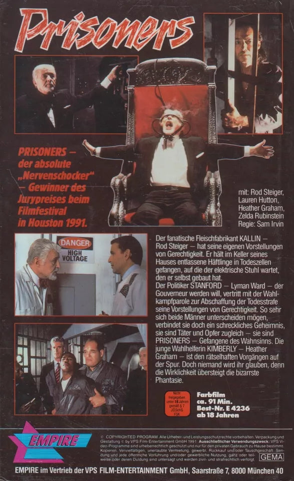 Prisonniers (VHS - 1991 - DE)