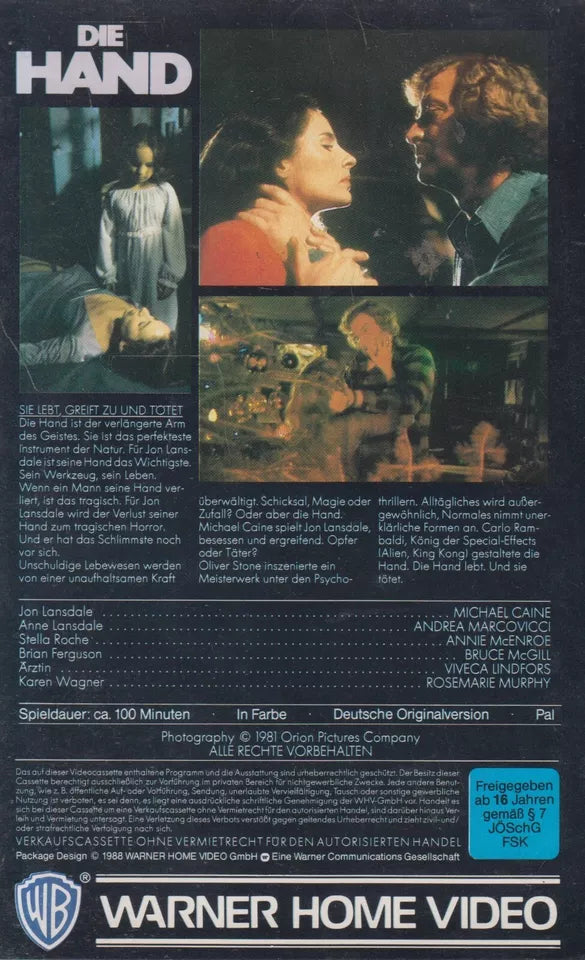 Die Hand (VHS - 1988 - DE)