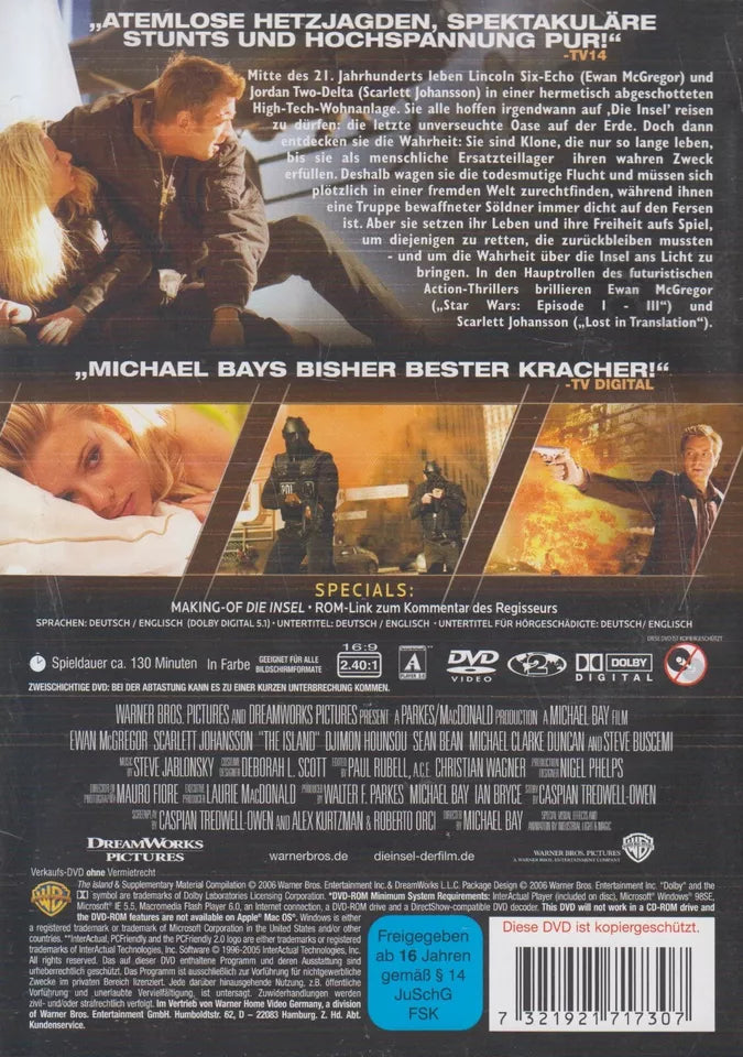 The Island (DVD - 2006 - DE)
