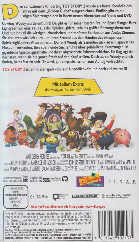Toy Story 2 (VHS - DE)