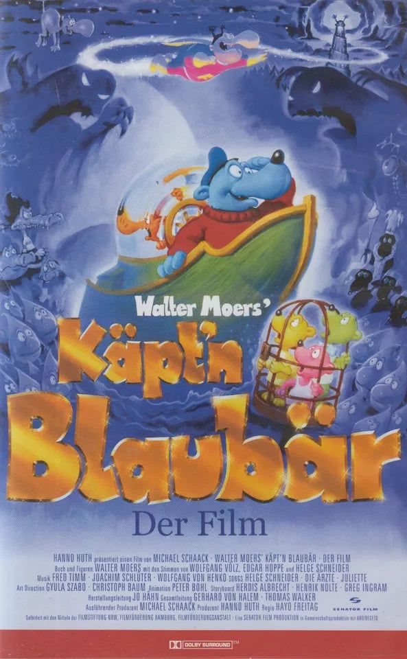 Captain Bluebear - The Movie (VHS - 2000 - DE)