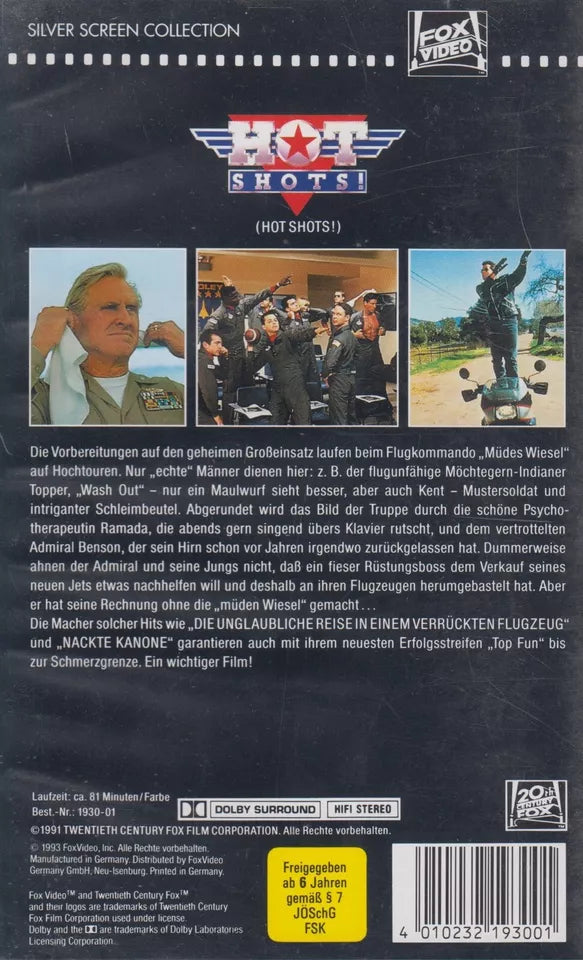 Hot Shots! - The Mother of All Movies (VHS - 1993 - DE)