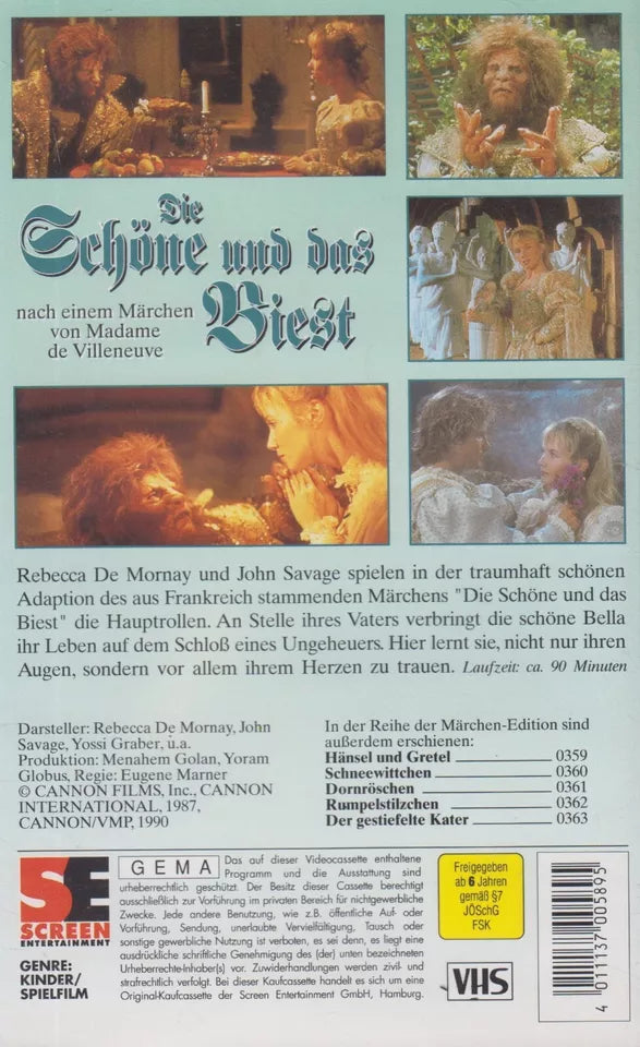 Die Schöne und das Biest (VHS - DE)