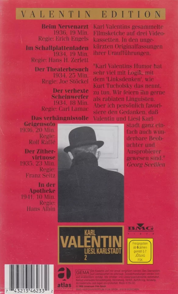 Karl Valentin & Liesl Karlstadt 2 (VHS - 1996 - DE)