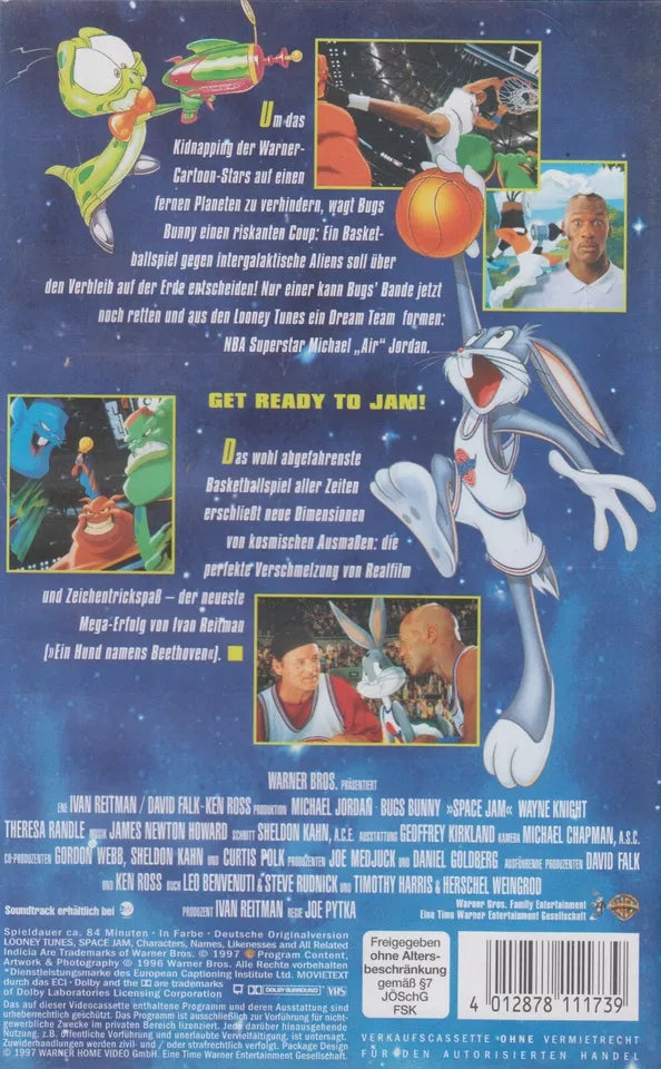 Space Jam (VHS - 1997 - DE)
