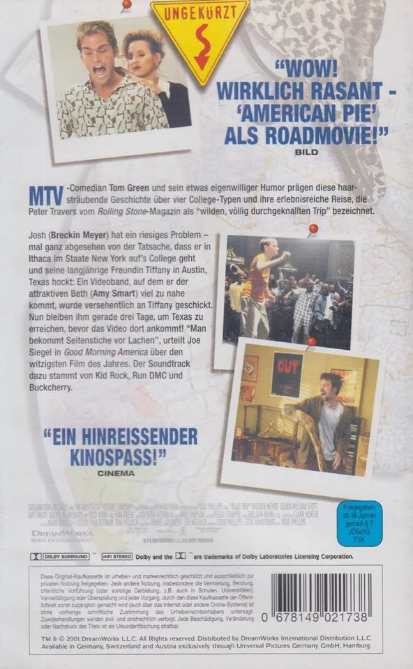 Road Trip (VHS - 2001 - DE)