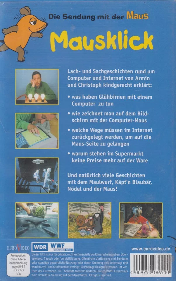 Die Sendung mit der Maus: Mausklick (VHS - DE)