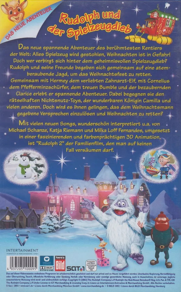 Rudolph the Red-Nosed Reindeer 2 (VHS - 2002 - DE)