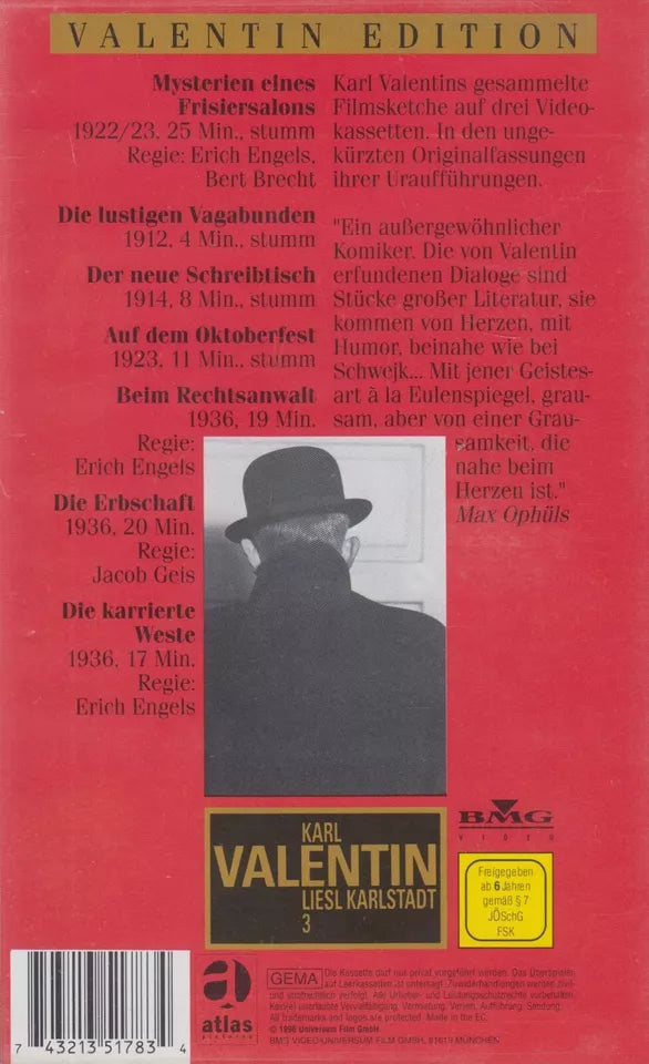 Karl Valentin & Liesl Karlstadt 3 (VHS - 1996 - DE)