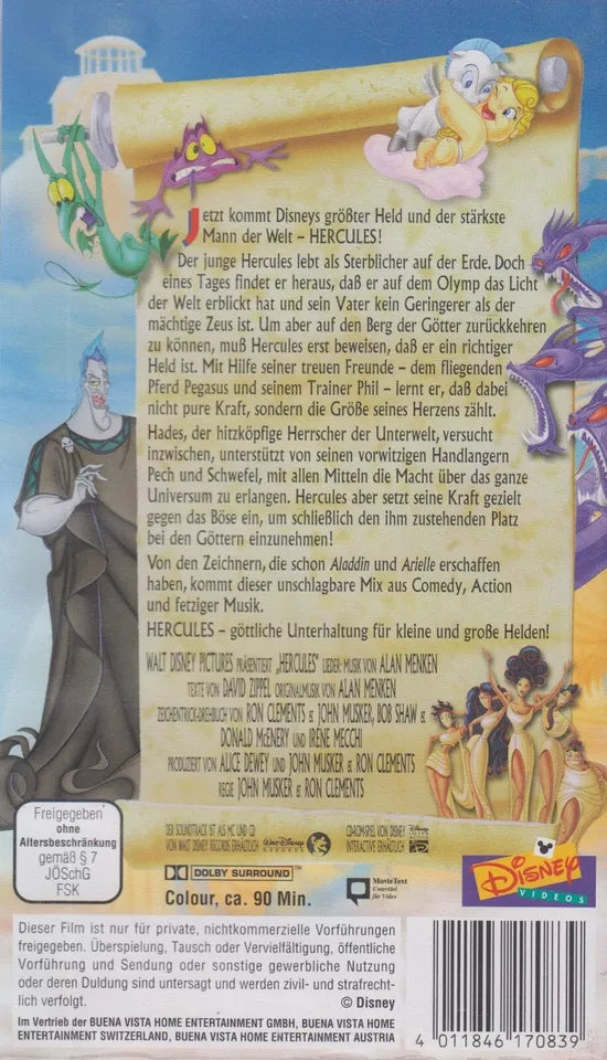 Hercules (VHS - DE)
